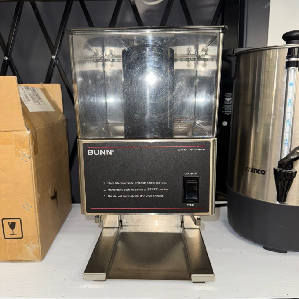 BUNN LPG – Low Profile Coffee Grinder (6 lb. Hopper)