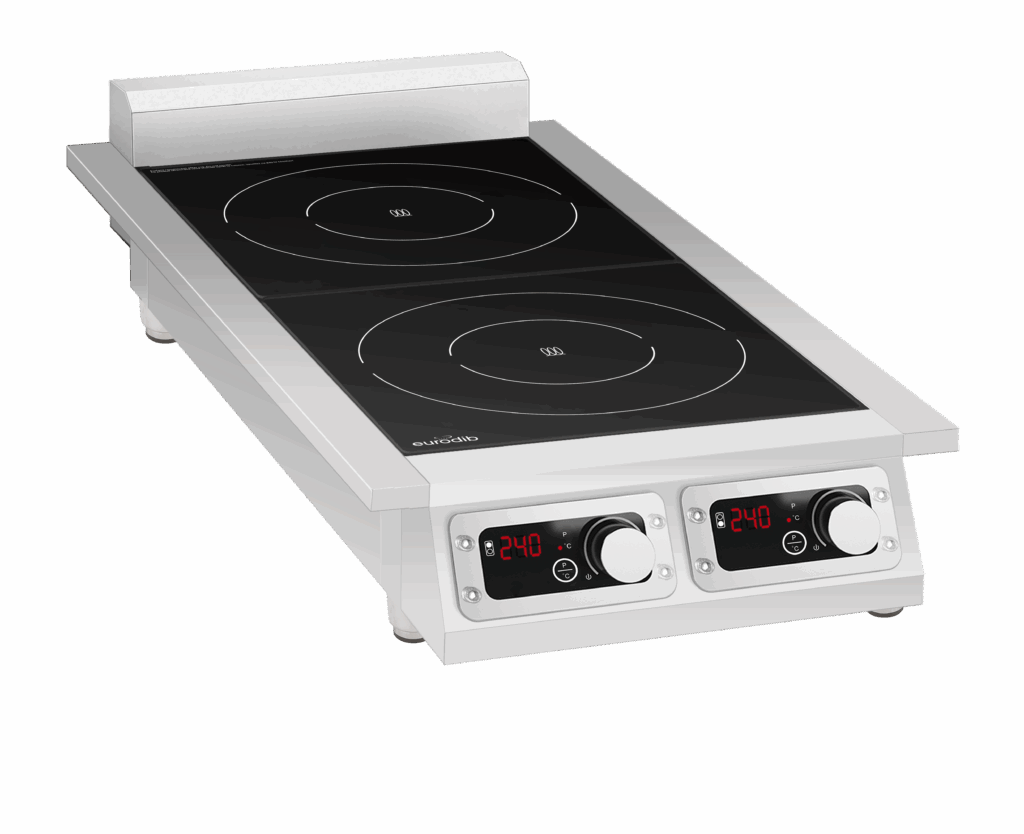 Eurodib CCI2351PH – 17″ Commercial Stainless Steel Induction Cooktop (208–240V / 3500W)